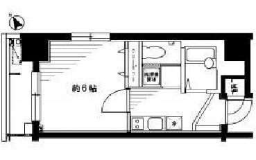 ベルファース渋谷 501 間取り図