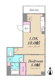 O`S AZABU EAST RESIDENCE（オズ麻布イーストレジデンス） 301 間取り図