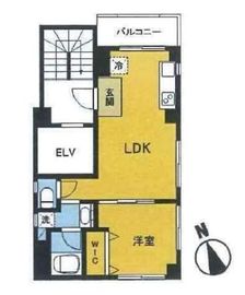 O`S AZABU EAST RESIDENCE（オズ麻布イーストレジデンス） 501 間取り図