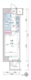 ジェノヴィア新宿グリーンヴェール 2階 間取り図