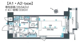 ZOOM目黒不動前 2階 間取り図