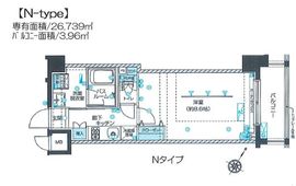 ZOOM目黒不動前 4階 間取り図