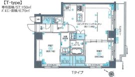 ZOOM目黒不動前 7階 間取り図