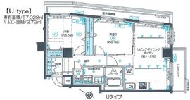 ZOOM目黒不動前 7階 間取り図