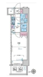 ジェノヴィア新宿グリーンヴェール 2階 間取り図