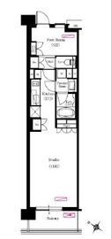 ブリリアイスト三軒茶屋 i305 間取り図