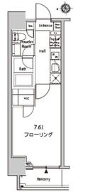 カーサスプレンディッド新宿御苑 201 間取り図