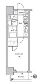 カーサスプレンディッド新宿御苑 901 間取り図