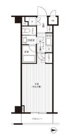 グランハイツ東新宿 510 間取り図