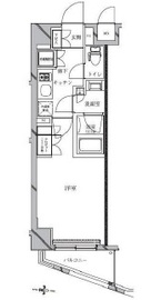 イルフィオーレ都立大学 3階 間取り図