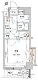 ハーモニーレジデンス月島 6階 間取り図