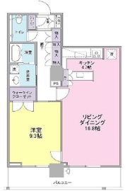 ジェントルエア神宮前 5階 間取り図