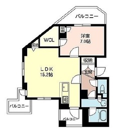 グリーングラス千駄ヶ谷 501 間取り図