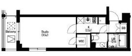 エスティメゾン武蔵小山2 506 間取り図
