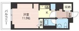 レジデンスシャルマン月島 805 間取り図