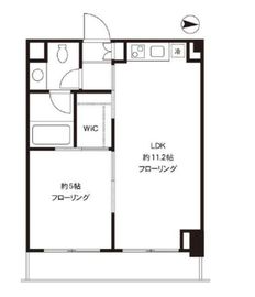 四谷デュープレックスD-R 2階 間取り図