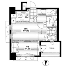 シティハウス代々木ステーションコート 11階 間取り図