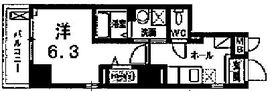 ストリーム品川イースト 304 間取り図