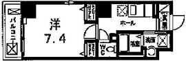 ストリーム品川イースト 205 間取り図
