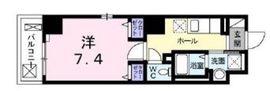 ストリーム品川イースト 406 間取り図