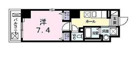 ストリーム品川イースト 306 間取り図