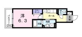 ストリーム品川イースト 305 間取り図