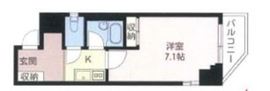 エスティメゾン麻布十番 901 間取り図