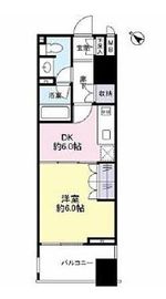 サンクタス武蔵小山 8階 間取り図