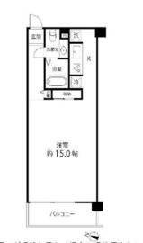 レガリア都立大レジデンス 1階 間取り図