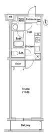 カーサスプレンディッド代官山 302 間取り図