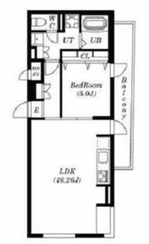 ランパール高輪 303 間取り図