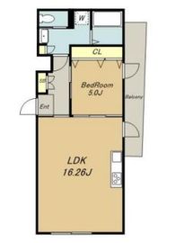 ランパール高輪 203 間取り図