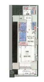 エステムプラザ芝公園 6階 間取り図