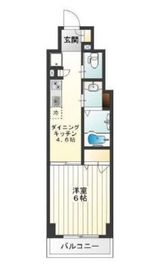 エステムプラザ芝公園 7階 間取り図