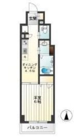 エステムプラザ芝公園 9階 間取り図