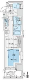 エステムプラザ芝公園 3階 間取り図