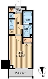 KDXレジデンス東新宿 1203 間取り図