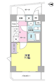 フィオリトゥーラ三軒茶屋ステーションフロント 803 間取り図