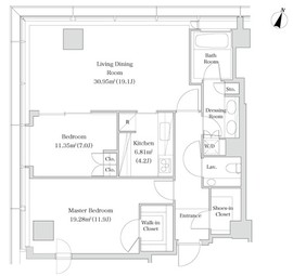 シティタワー大泉学園 2901 間取り図