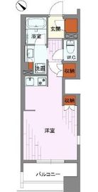 ザ・パークハウス新宿御苑西 4階 間取り図