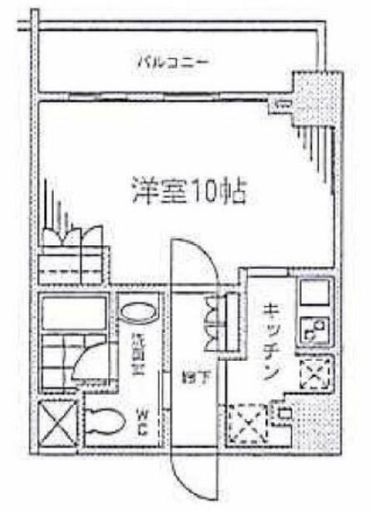 カスタリア門前仲町2 612 間取り図