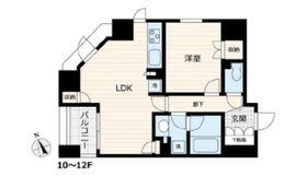 ボルト銀座レジデンス2 1102 間取り図