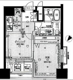 カテリーナ代々木プレイス 5階 間取り図