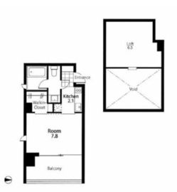 ベルファース東麻布テラス 904 間取り図