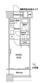 ファーストリアルタワー新宿 2015 間取り図