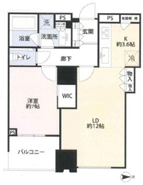 シティタワーズ豊洲ザ・ツイン サウスタワー 27階 間取り図