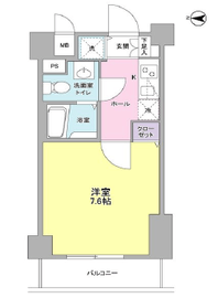 フィオリトゥーラ三軒茶屋ステーションフロント 902 間取り図
