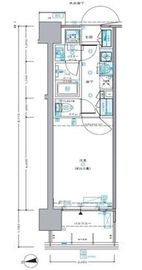 セントラルプレイス新宿御苑前 10階 間取り図