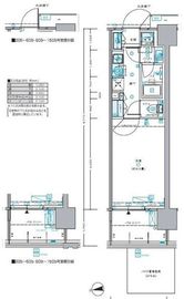 セントラルプレイス新宿御苑前 13階 間取り図