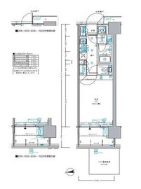 セントラルプレイス新宿御苑前 14階 間取り図